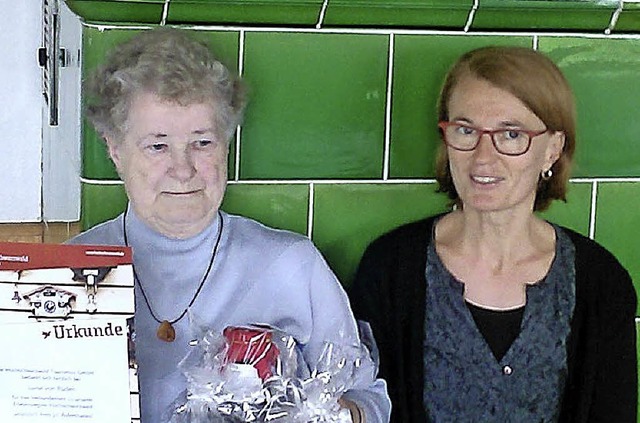 Luise von Rden (links) hlt Todtnauberg die Treue.   | Foto: zvg