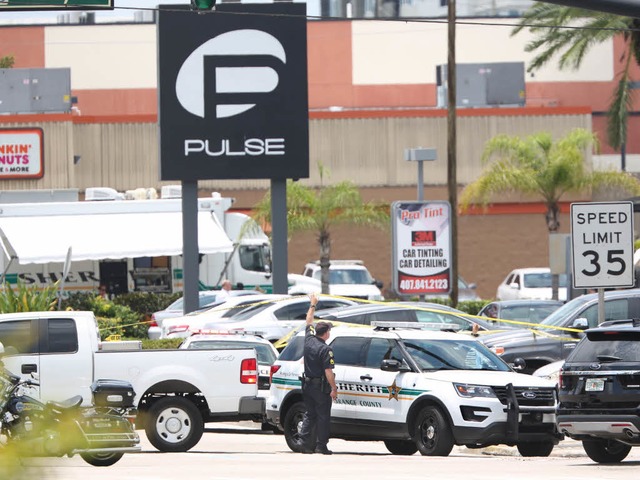 Im Pulse Club in Orlando fand die Schieerei statt.  | Foto: AFP