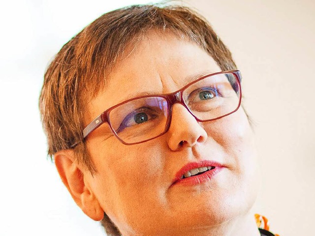 Mit Leni Breymaier will die Landes-SPD ihre Krise berwinden.  | Foto: dpa