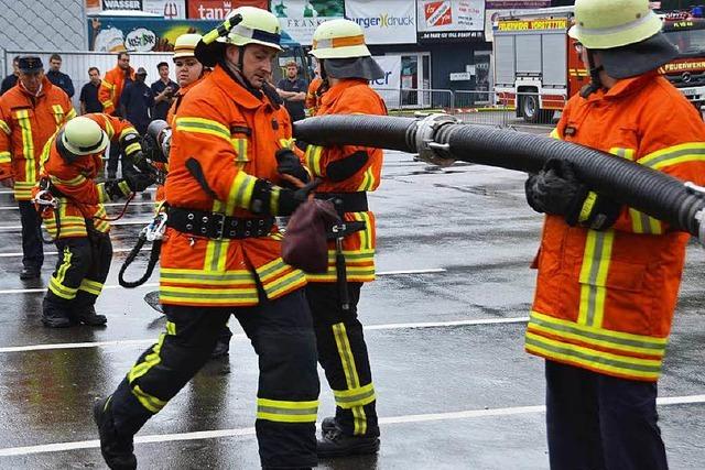 Fotos: Leistungswettkampf der Feuerwehr in Waldkirch