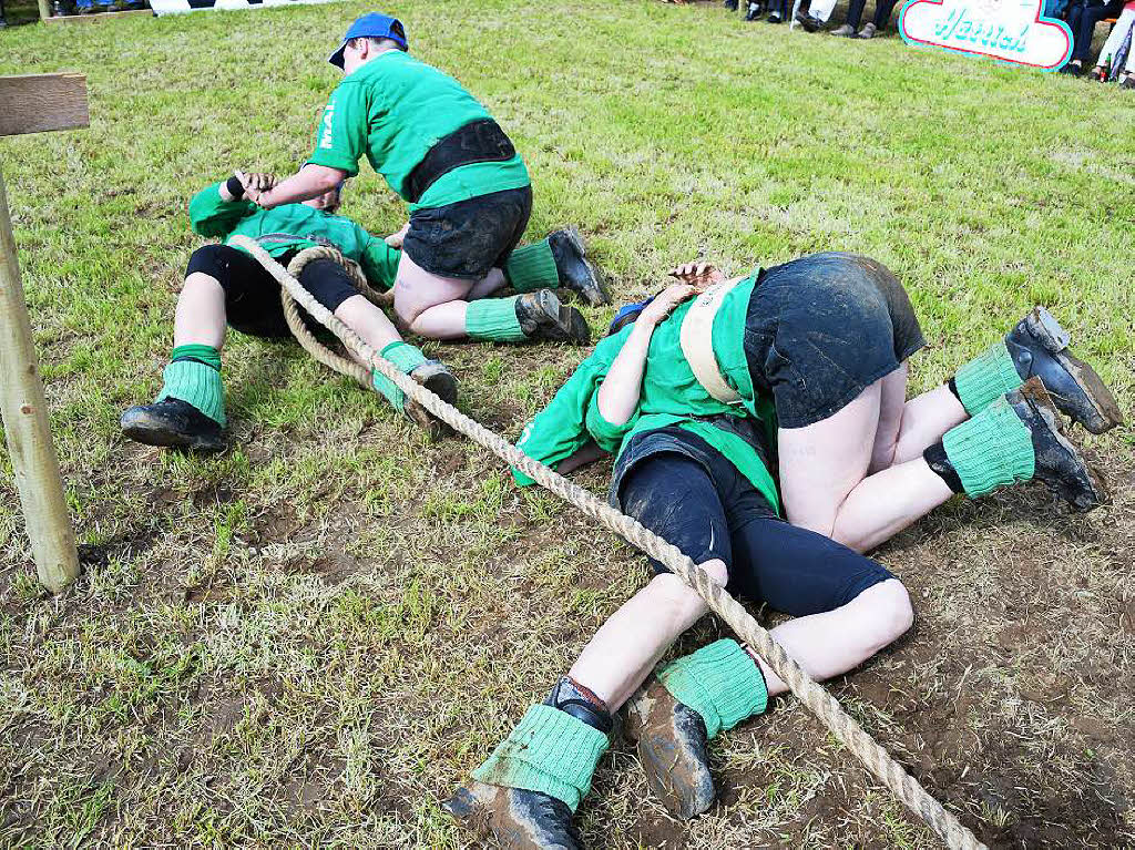 Bei den Frauen sichern sich sich die Tauziehfreunde Dietenbach im Finale gegen Allgupower Zell den DM-Titel.