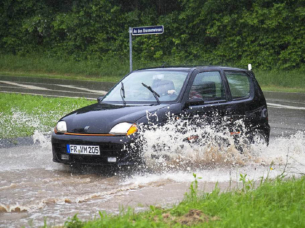 Vorsicht beim Autofahren!