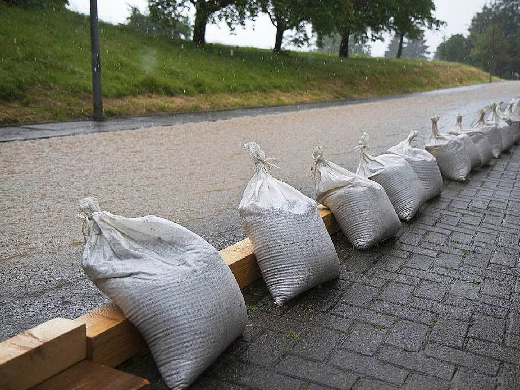 Sandscke aufstellen in Siensbach.