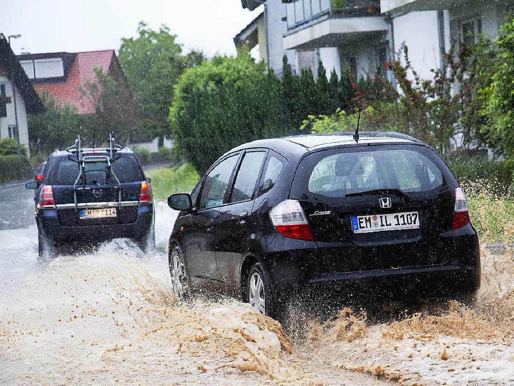 Vorsicht beim Autofahren!