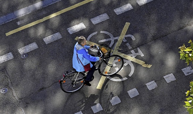Zu den neuen Fahrradstraen zhlt die in der Oberau nicht.   | Foto: T. Kunz