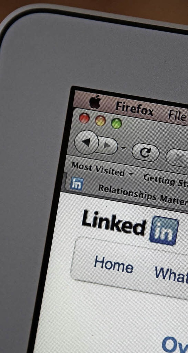 Beliebtes Onlineportal unter Berufsttigen: Linkedin   | Foto: DPA