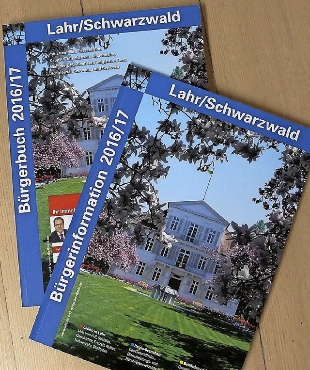 Brgerbuch und Brgerinformation gibt es jetzt in neuer Auflage.   | Foto: Stadt