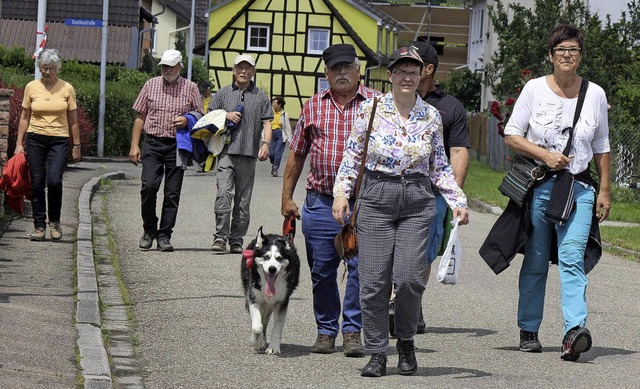 Der Volkswandertag hat trotz des wechs... viele Wanderer auf die Wege gelockt.   | Foto: Ulrike Hiller