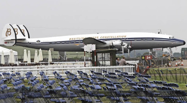 Gilt als schnster Airliner der Welt: die Super Constellation   | Foto: Schelling