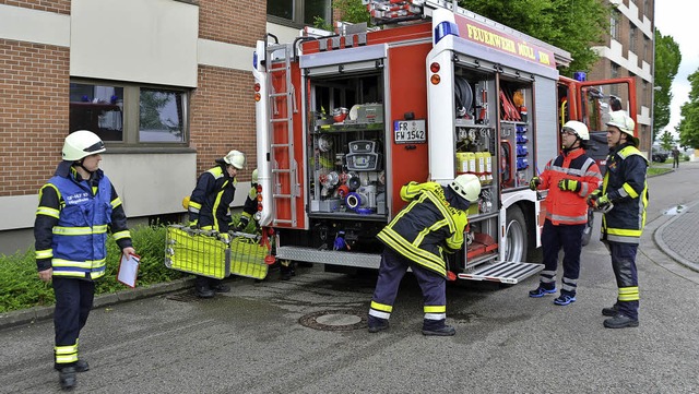 Die Arbeit der Freiwilligen Feuerwehre...e gute Schulung ist daher unabdingbar.  | Foto: Volker Mnch