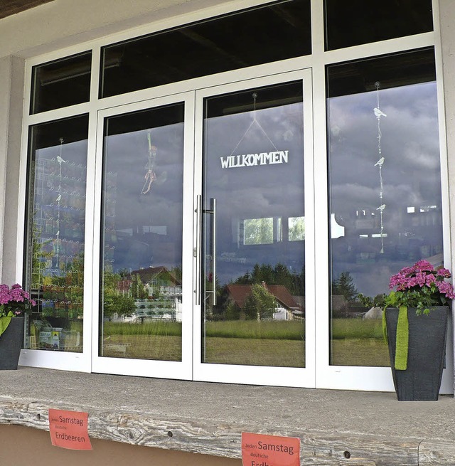 Neu gestaltet wurde der Eingangsbereich des Lagerhauses in Ewattingen.   | Foto: Rittner