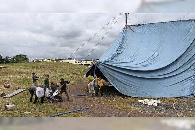 Zirkus Saltini: Das große Zelt steht