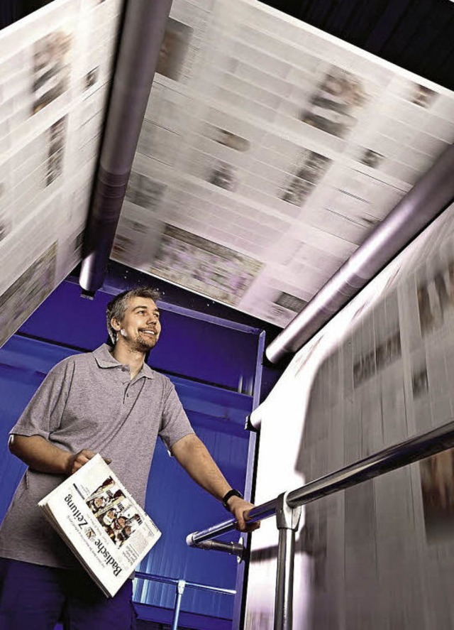 Das Druckzentrum der Badischen Zeitung  | Foto: KBa/GrabhERR