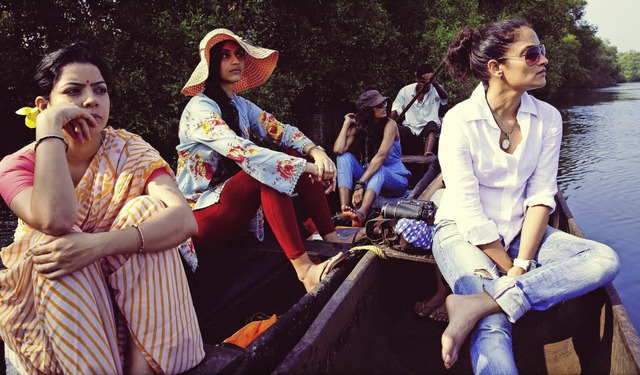 Im Aufbruch: Rajshri Deshpande, Pavlee...Jane Dias,  Sandhya Mridul (von links)  | Foto: Filmpresskit