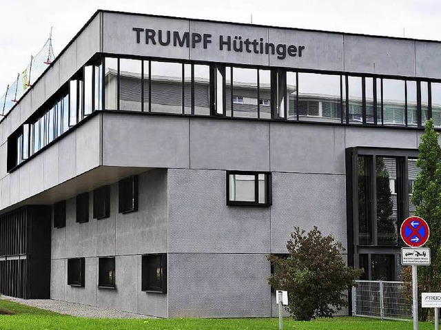 Einer der wenigen industriellen Arbeitgeber in Freiburg: Trumpf-Httinger  | Foto: Thomas KUNZ