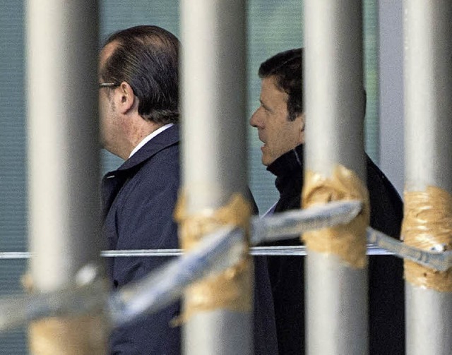 Mit einem Freispruch endete fr Doping...icherten Gerichtsgebude von Madrid.    | Foto: AFP