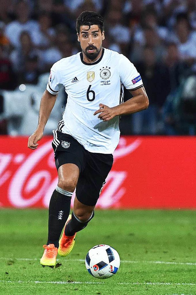 Sami Khedira ist mittlerweile Fhrungskraft in der Nationalelf  | Foto: AFP