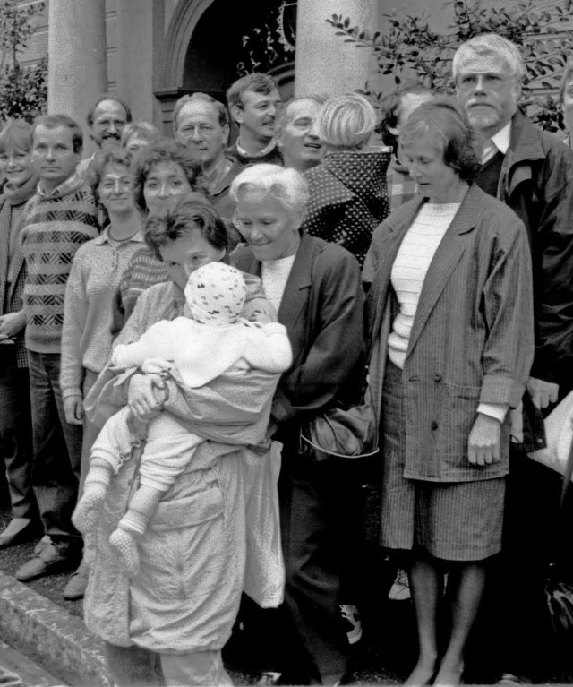 Erster Besuch aus Sandomierz im Jahr 1989  | Foto: Stadt Emmendingen