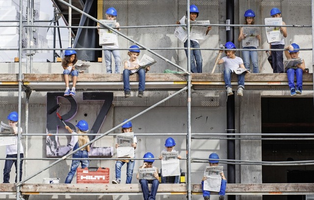 Baustelle Medienkompetenz: Viertklssl...en haben  das Thema ins Bild gesetzt.   | Foto: Privat