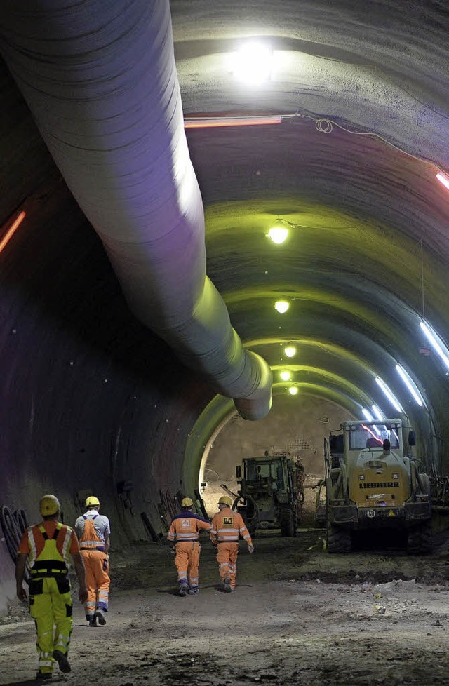 Der Canstatter Tunnel ist ein Teil von Stuttgart 21.  | Foto: DPA