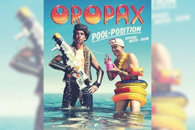 Verlosung: Das Comedy-Duo Oropax im Freibad St. Georgen