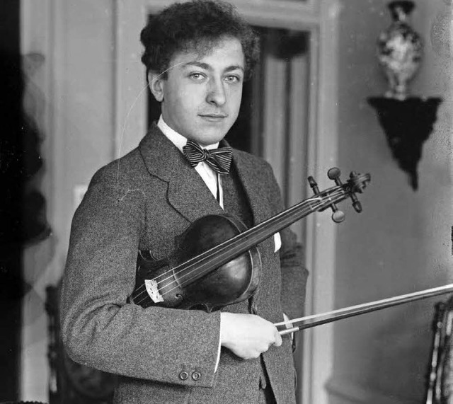 Das Musikfest  Colmar 2016 widmet sich dem Stargeiger Jascha Heifetz.   | Foto: Library of Congress