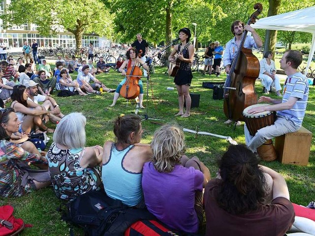 Freiluft-Spektakel: Im vergangene Jahr...stimmt ein&#8220; rund 20000 Besucher.  | Foto: Rita Eggstein