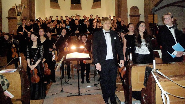 Chor und Orchester der Musikhochschule...aydns &#8222;Die Jahreszeiten&#8220;.   | Foto: Bianca Flier