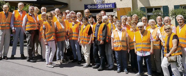 <BZ-FotoAnlauf>Stadtparkfreunde:</BZ-F...sichtigung der Brauerei Weihenstephan   | Foto: privat