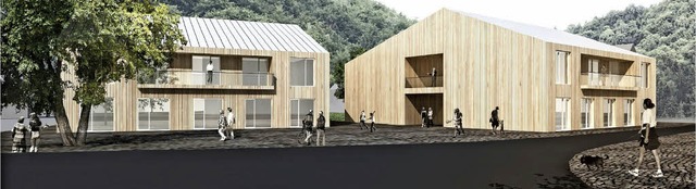 Der Siegerentwurf des Architektenwettbewerbs zum Neubau des Ursulinenhofes   | Foto: Studio Bornheim