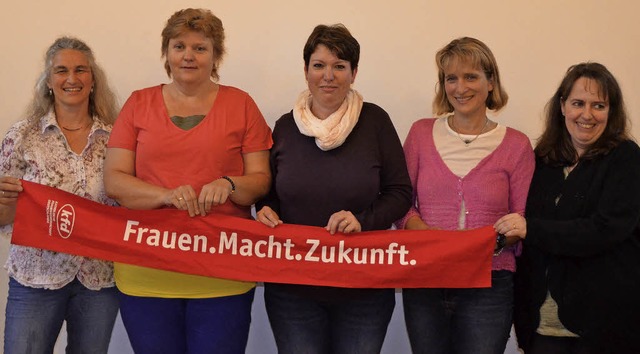 Der neue Vorstand der Frauengemeinscha...arianne Schuble und Christiane Drr.   | Foto: Lisa Blitz