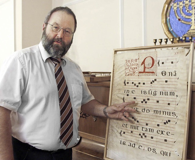 Tom Jacobs spricht zu einem spannenden Thema.   | Foto: Heidi Fssel