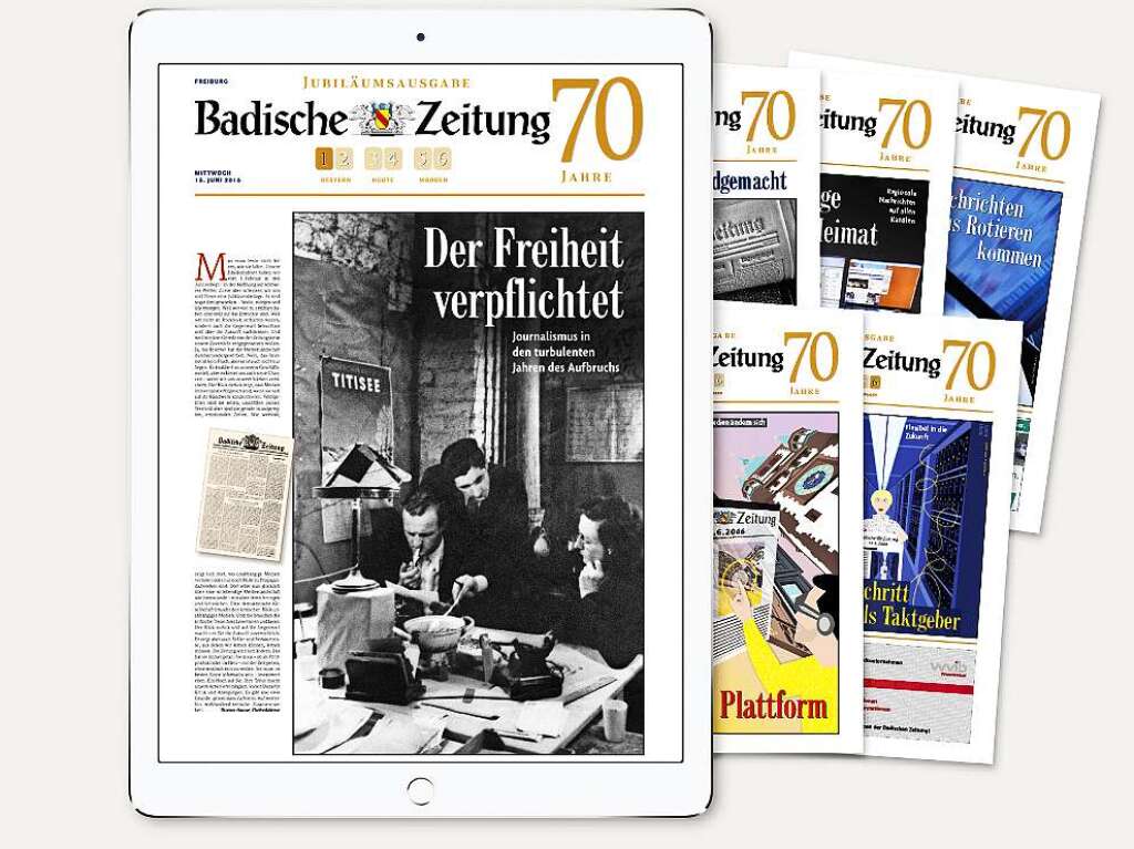 Lesen Sie Die Geschichte Der Badischen Zeitung Wir über Uns Badische Zeitung 1202