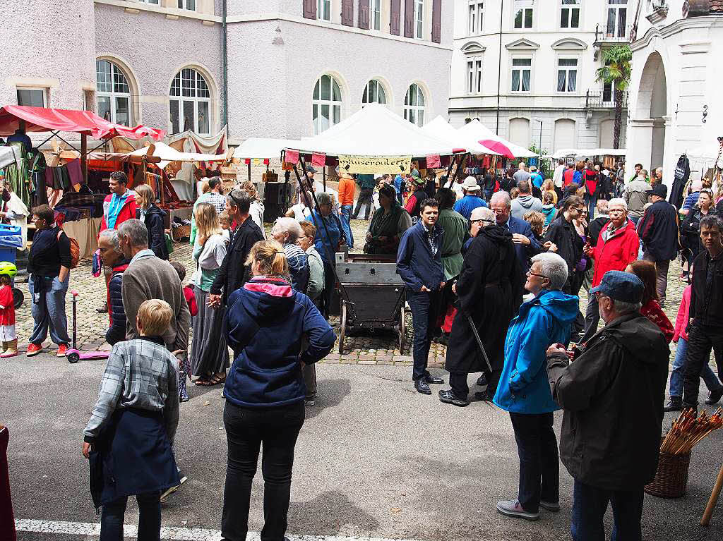 Erfolgreiche Premiere in der Altstadt von Rheinfelden/Schweiz: Impressionen vom Mittelalterfest am Wochenende