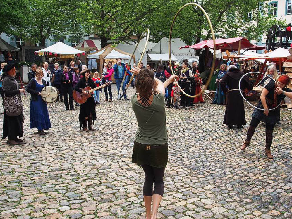 Erfolgreiche Premiere in der Altstadt von Rheinfelden/Schweiz: Impressionen vom Mittelalterfest am Wochenende