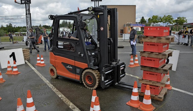 Eindrcke vom Regionalwettbewerb der besten Staplerfahrer  | Foto: Heinz u. Monika Vollmar