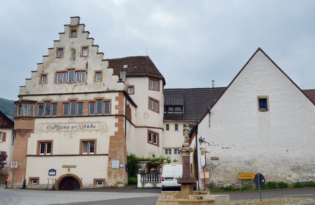 Das Gasthaus  Stube war erneut Thema in der Ratssitzung in Pfaffenweiler.   | Foto: Andrea Gallien