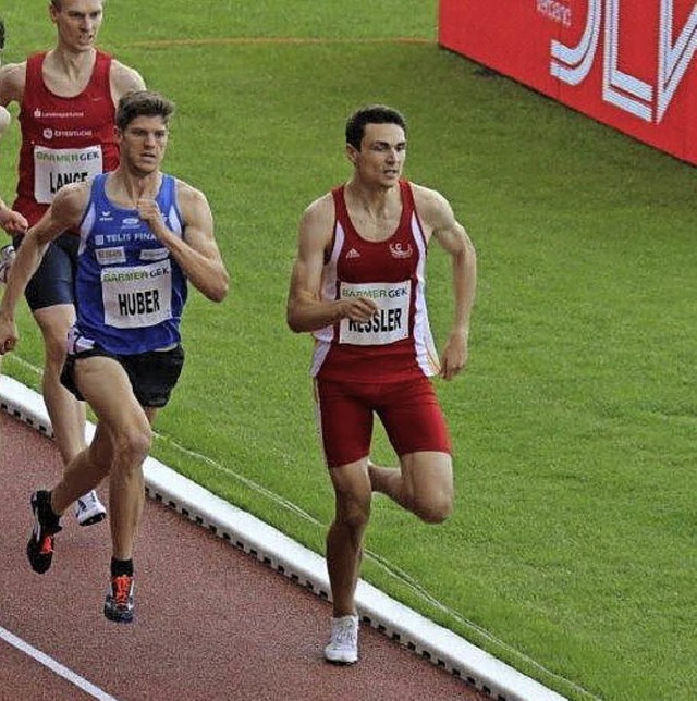 Noch in Fhrung ber 800 Meter: Christoph Kessler  | Foto: zvg