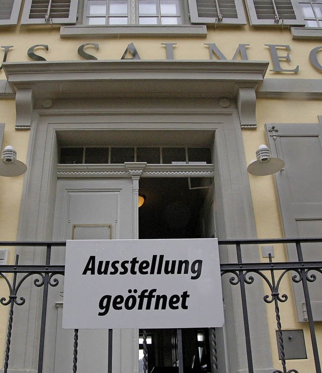 Was im Stadtmuseum im Haus Salmegg in ...ein wird, ist noch nicht entschieden.   | Foto: Peter Gerigk