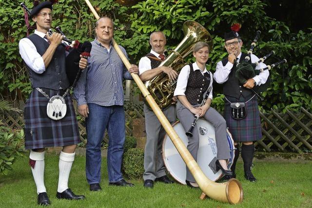 Alphorn, Dudelsack und Whisky