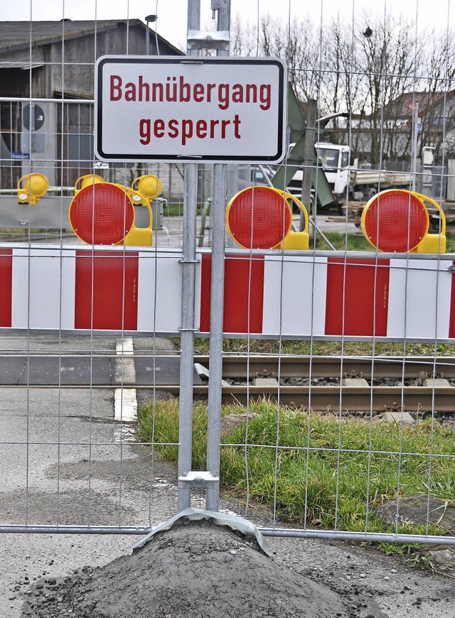 Seit dem Unfall vor zwei Jahren ist de... bergang gebaut eingerichtet werden.   | Foto: Archiv: Kai Kricheldorff