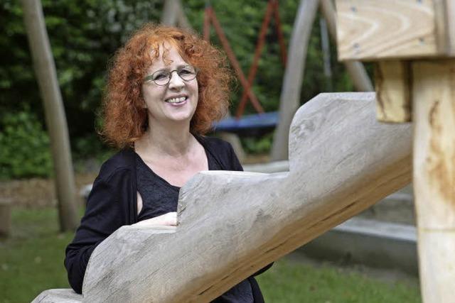 Christine Hartmann hat vor 25 Jahren die neue Kita Violett aufgebaut