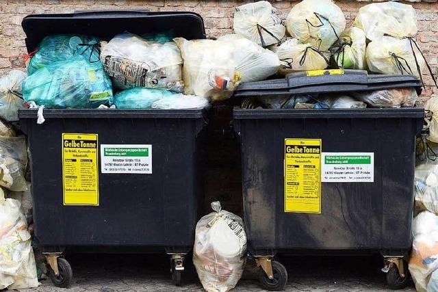 Differenz bei Müllgebühren – Freiburg ist ziemlich teuer