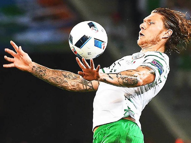 Gute Haltungsnote: Jeff Hendrick   | Foto: dpa