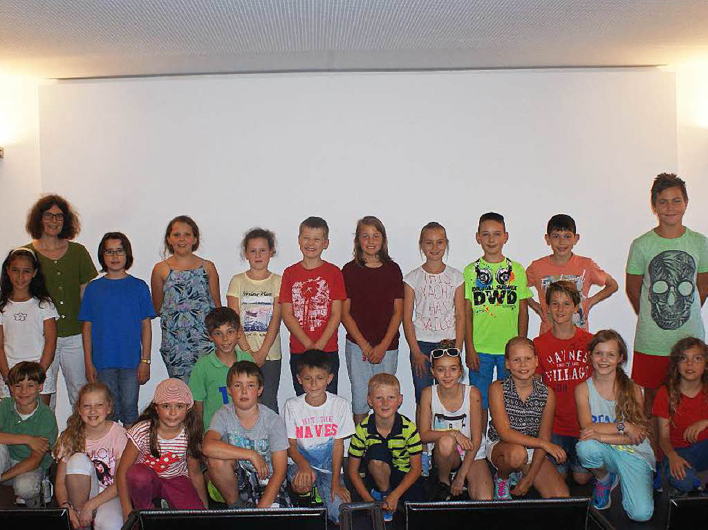 Klasse 4a der Hebelschule Rheinfelden