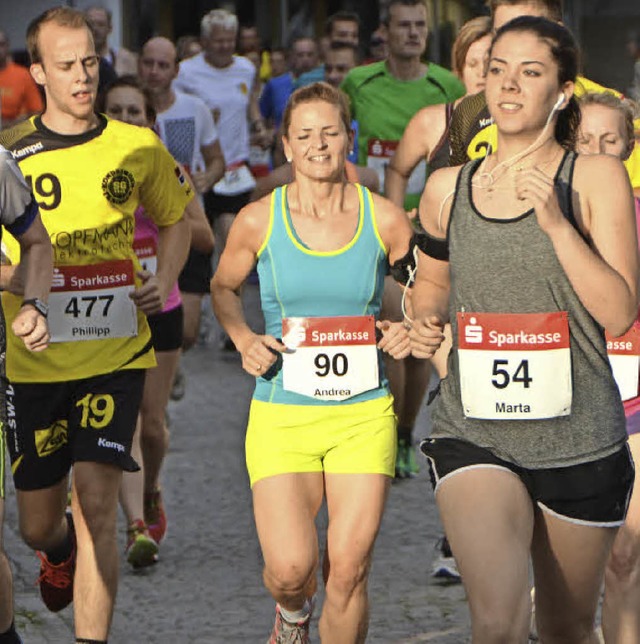 Heute geht&#8217;s wieder los: in Emmendingen ist Stadtlauf.   | Foto: Walser