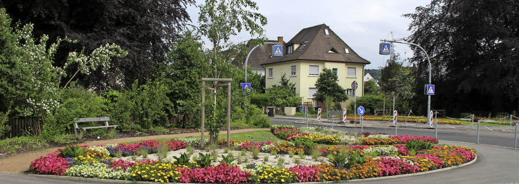 Garten symbolisiert die Freundschaft Rheinfelden Badische Zeitung