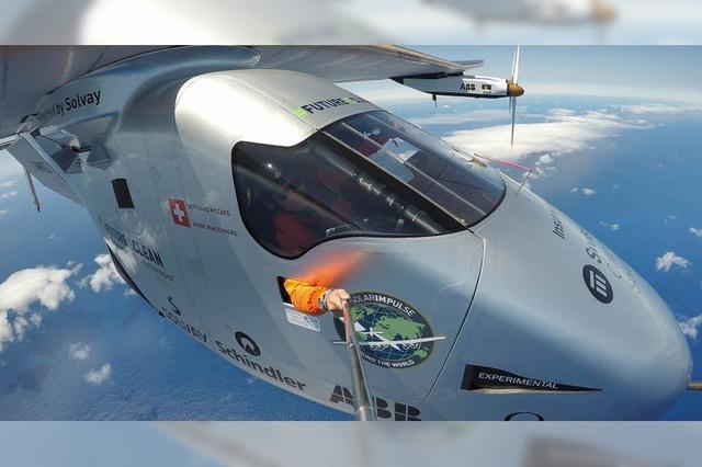 Solarflieger ist in Europa angekommen