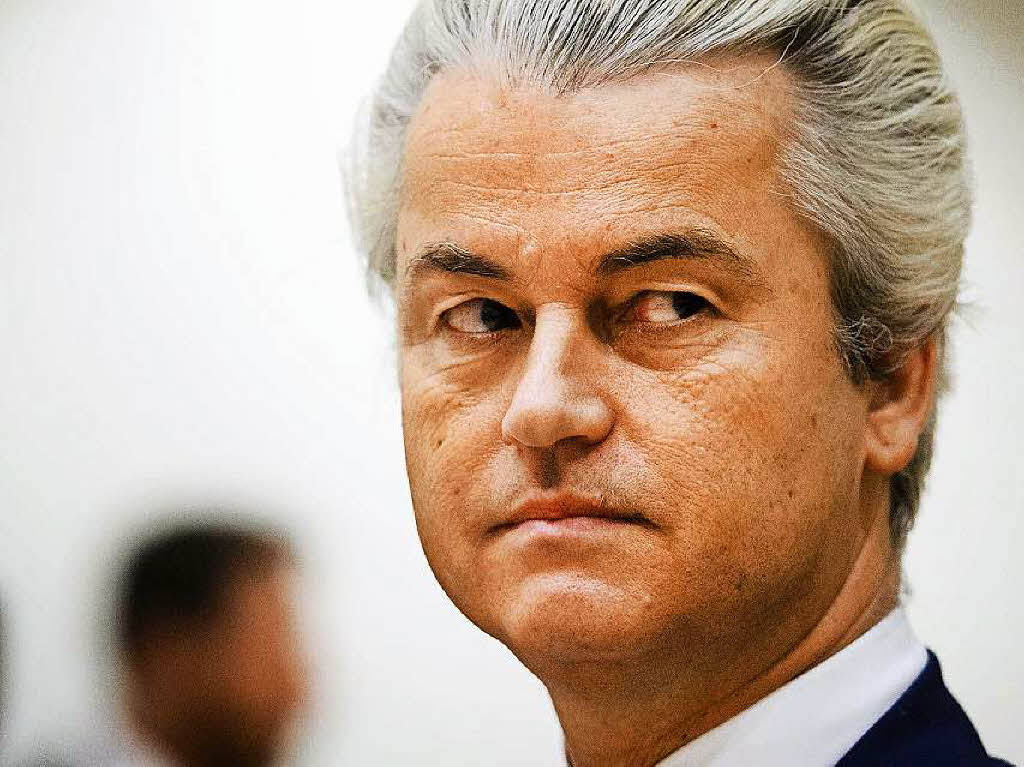 Auf das Ergebnis hat er gewartet: Der niederlndische Rechtspopulist Geert Wilders fordert auch in seinem Land eine Volksabstimmung ber den Verbleib in der EU.