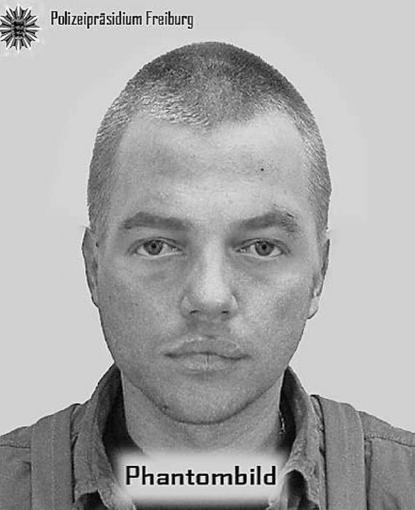 Phantombild des Mannes, der bei Gottenheim ein Mdchen berfallen hatte.  | Foto: polizei